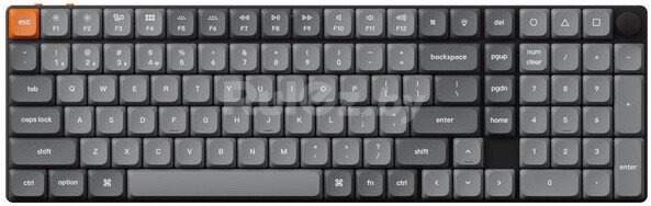 Клавиатура Keychron K17 Max RGB K17M-B3 (Gateron Low Profile Brown 2.0, нет кириллицы)