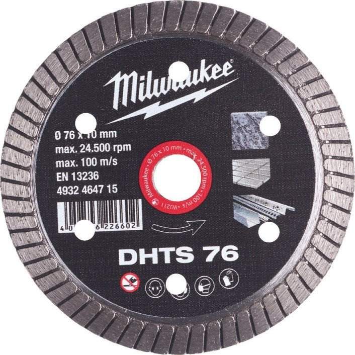 Отрезной диск алмазный Milwaukee 4932464715