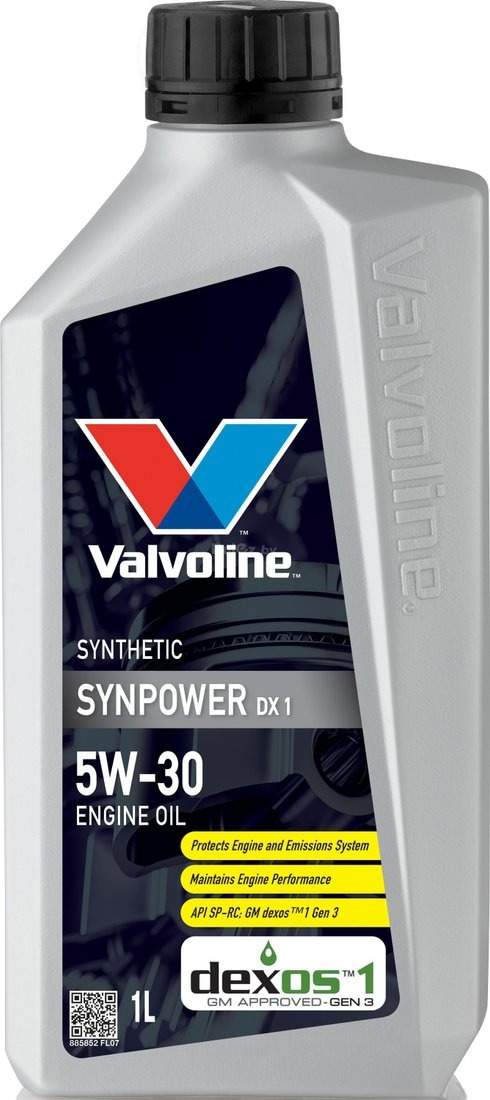 Моторное масло Valvoline Synpower DX1 5W-30 1л