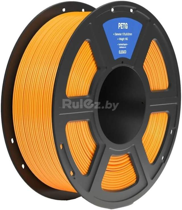Филамент Elegoo PETG (1.75 мм, 1 кг, оранжевый)