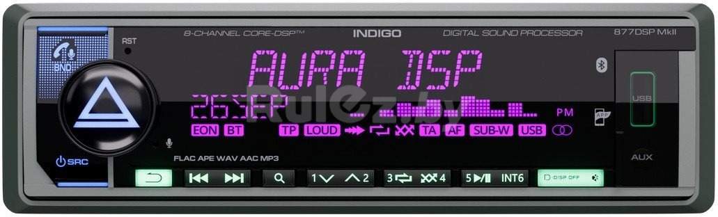 USB-магнитола Aura Indigo-877DSP MKII
