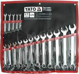 Набор ключей Yato YT-0363 17 предметов