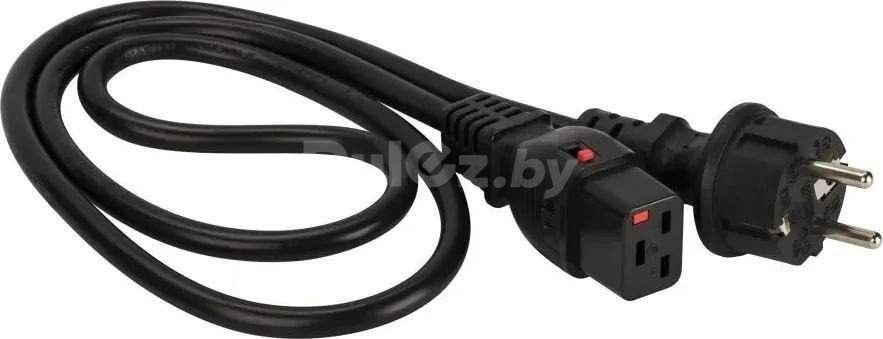 Кабель Lanmaster LAN-PP19L/SH-5.0-BK