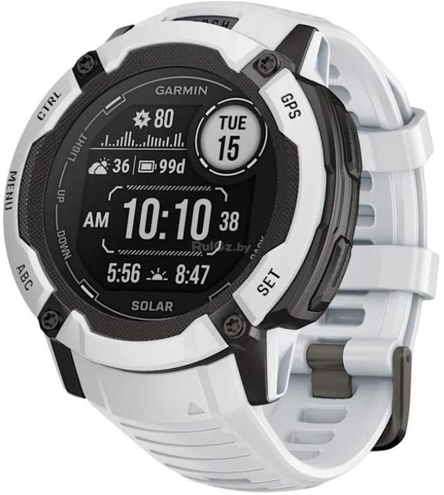 Умные часы Garmin Instinct 2x Solar (белый)