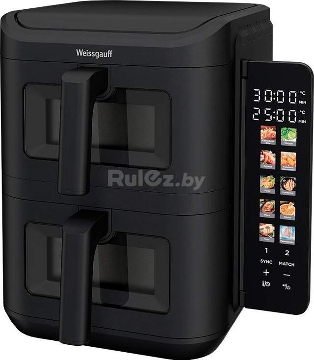 Аэрогриль (аэрофритюрница) Weissgauff WAF 711 DD DoubleFlexFry