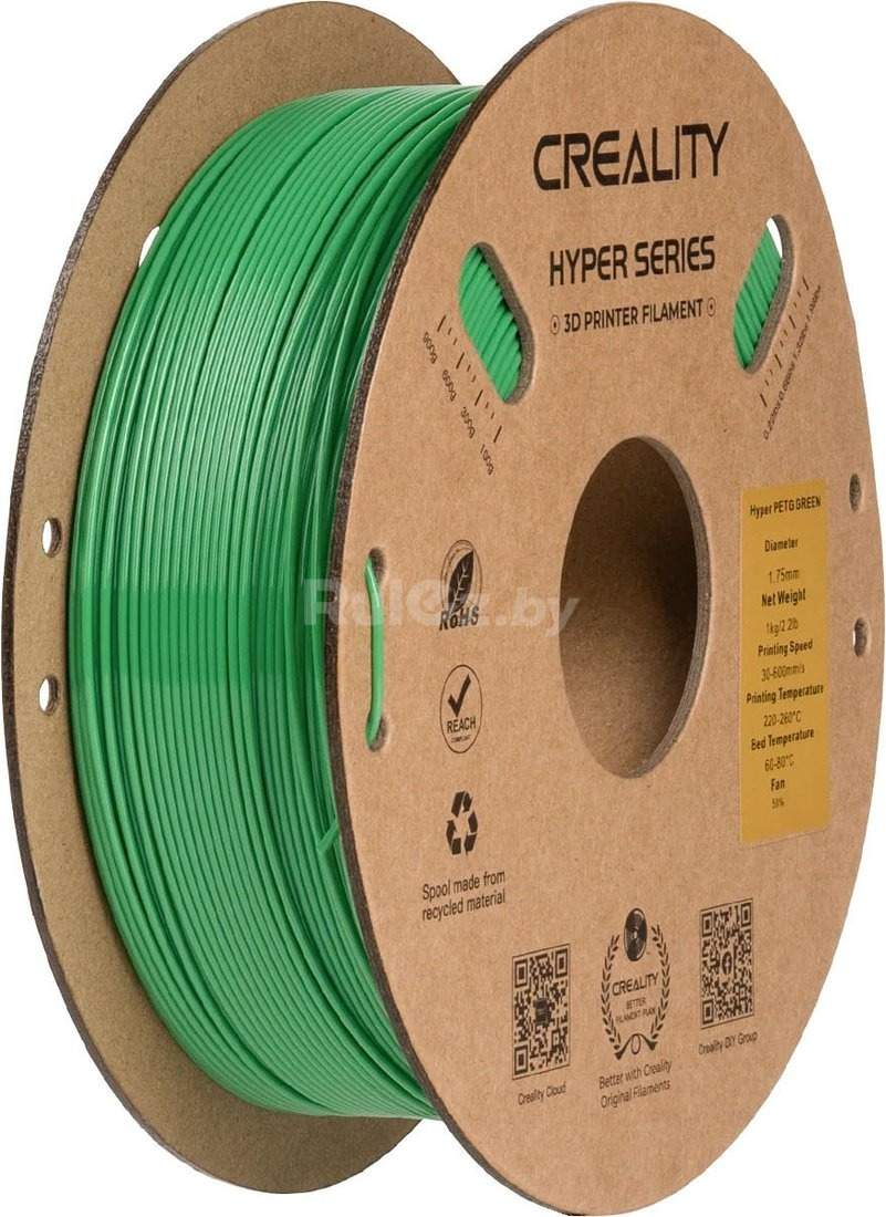 Пластик Creality Petg Hyper 1.75мм 3301030069 (1кг, зеленый)