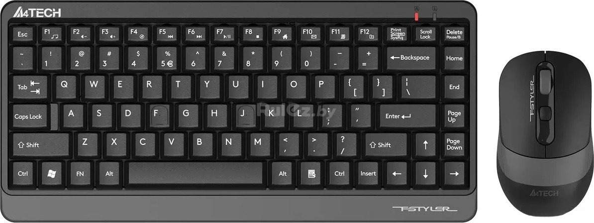 Офисный набор A4Tech Fstyler FG1110 (черный) A4Tech Fstyler FG1110 (черный/серый)