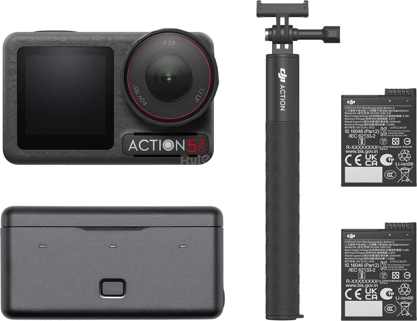 Экшен-камера DJI Osmo Action 5 Pro Adventure Combo