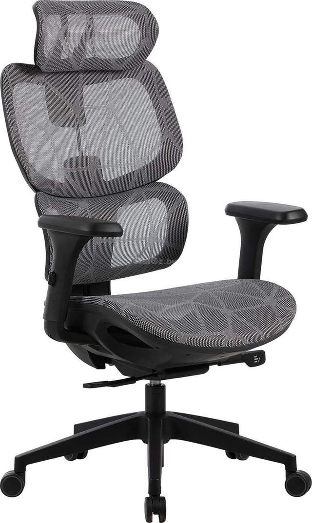 Офисное кресло CACTUS CS-MC555-GY (черный/серый)