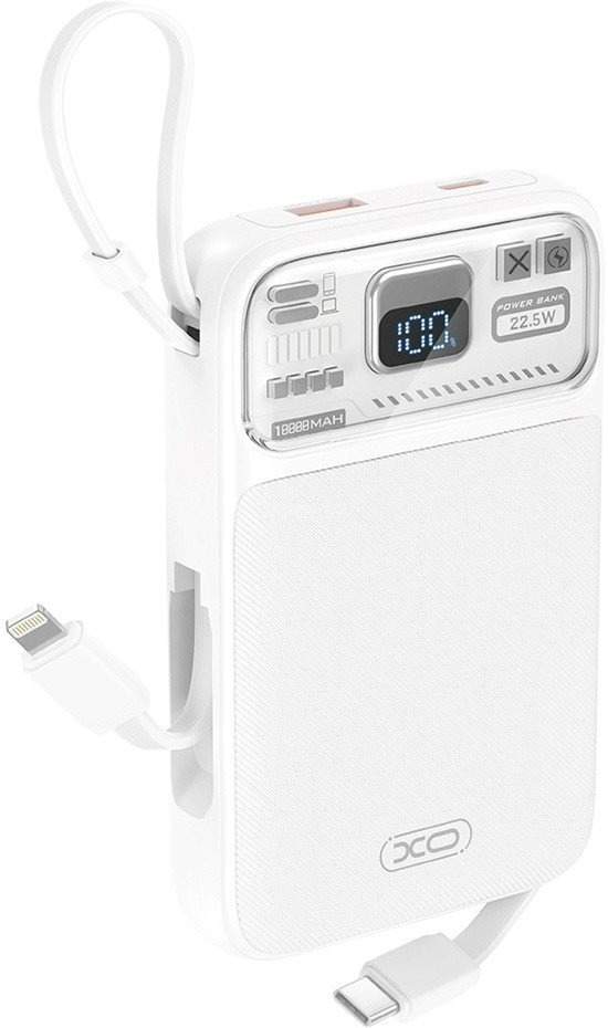 Внешний аккумулятор XO PR243 10000mAh (белый)