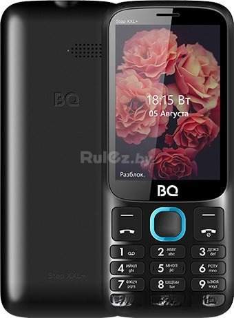Мобильный телефон BQ-Mobile BQ-3590 Step XXL+ (черный/голубой)