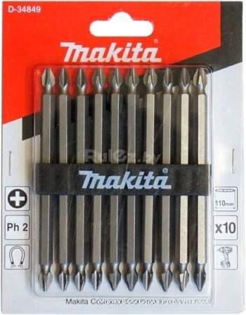 Набор бит Makita D-34849 (10 предметов)