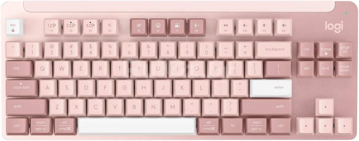 Клавиатура Logitech K855 920-011072 (розовый, с гравировкой)