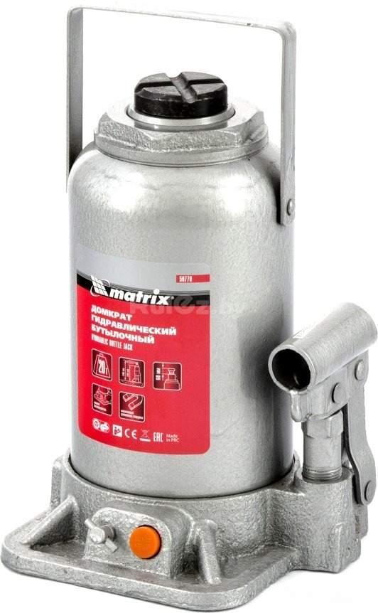 Бутылочный домкрат Matrix 50778 20т