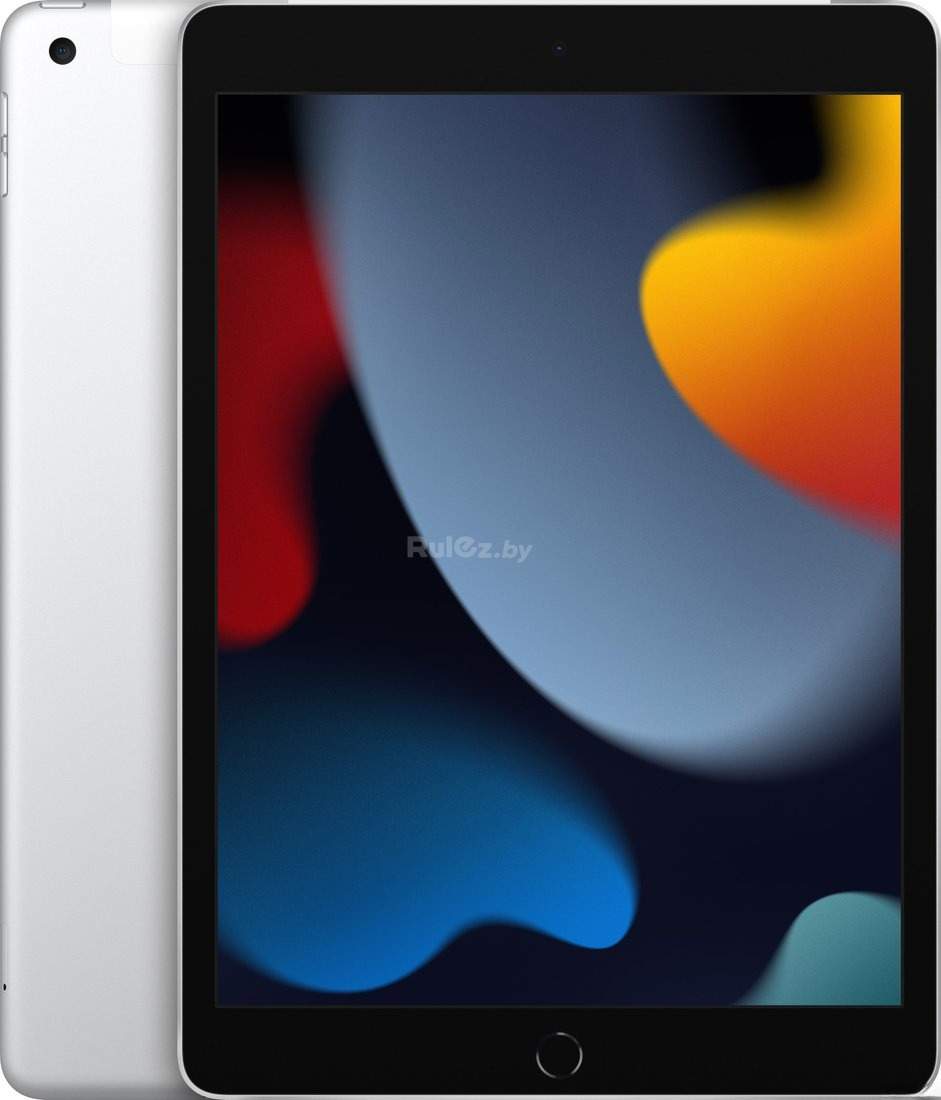 Планшет Apple iPad 10.2" 2021 64GB 5G MK493 (серебристый) Apple iPad 10.2" 2021 64GB LTE MK493 (серебристый)
