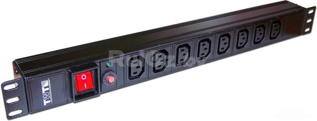 Блок розеток Lanmaster TWT-PDU19-10A8C3