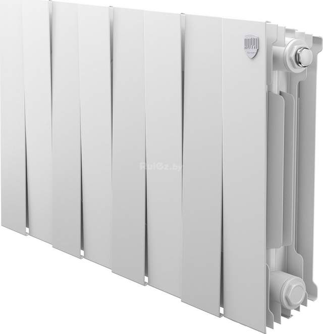 Биметаллический радиатор Royal Thermo PianoForte 300 Белый - 8 секций