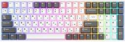 Клавиатура Royal Kludge RK100 RGB (белый/серый, RK Red)