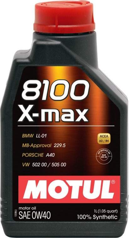 Моторное масло Motul 8100 X-Max 0W-40 1л