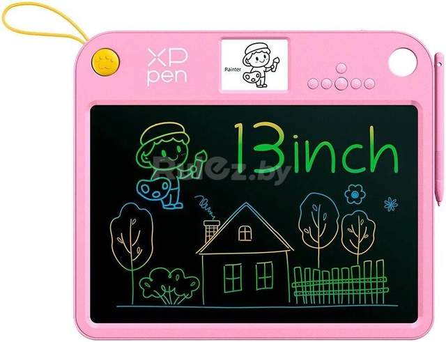 Планшет для рисования XP-Pen Doodle Learning Board (розовый)