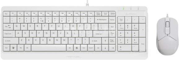 Офисный набор A4Tech Fstyler F1512 (белый)