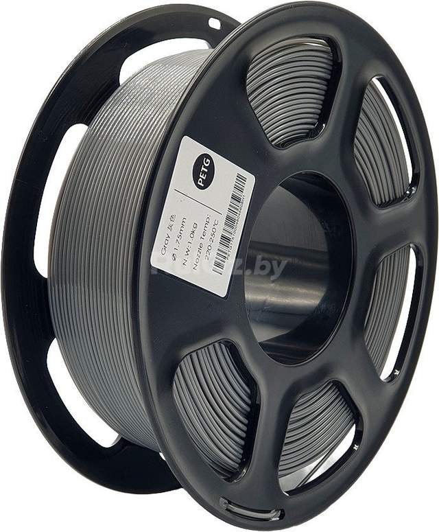Пластик Mitek PETG 1.75мм 1000 г (серый)