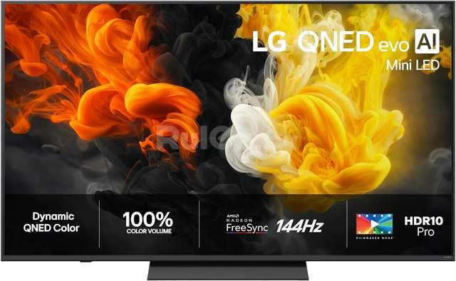 MiniLED телевизор LG QNED evo AI QNED83 65QNED83B6A