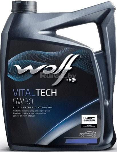 Моторное масло Wolf Vital Tech 5W-30 4л