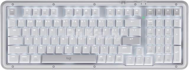 Клавиатура Logitech Alto Keys K98M 920-013041 (белый/серый, с гравировкой)