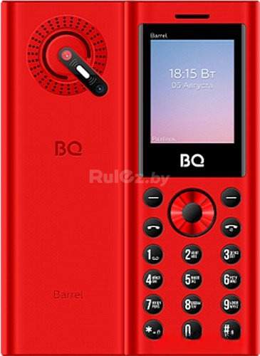 Кнопочный телефон BQ-Mobile BQ-1858 Barrel (красный)