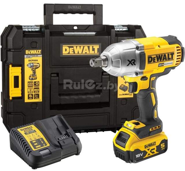 Гайковерт DeWalt DCF899P1 (с 1-им АКБ, кейс)