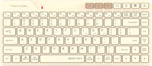 Клавиатура A4Tech Fstyler FBK26C AS (бежевый)