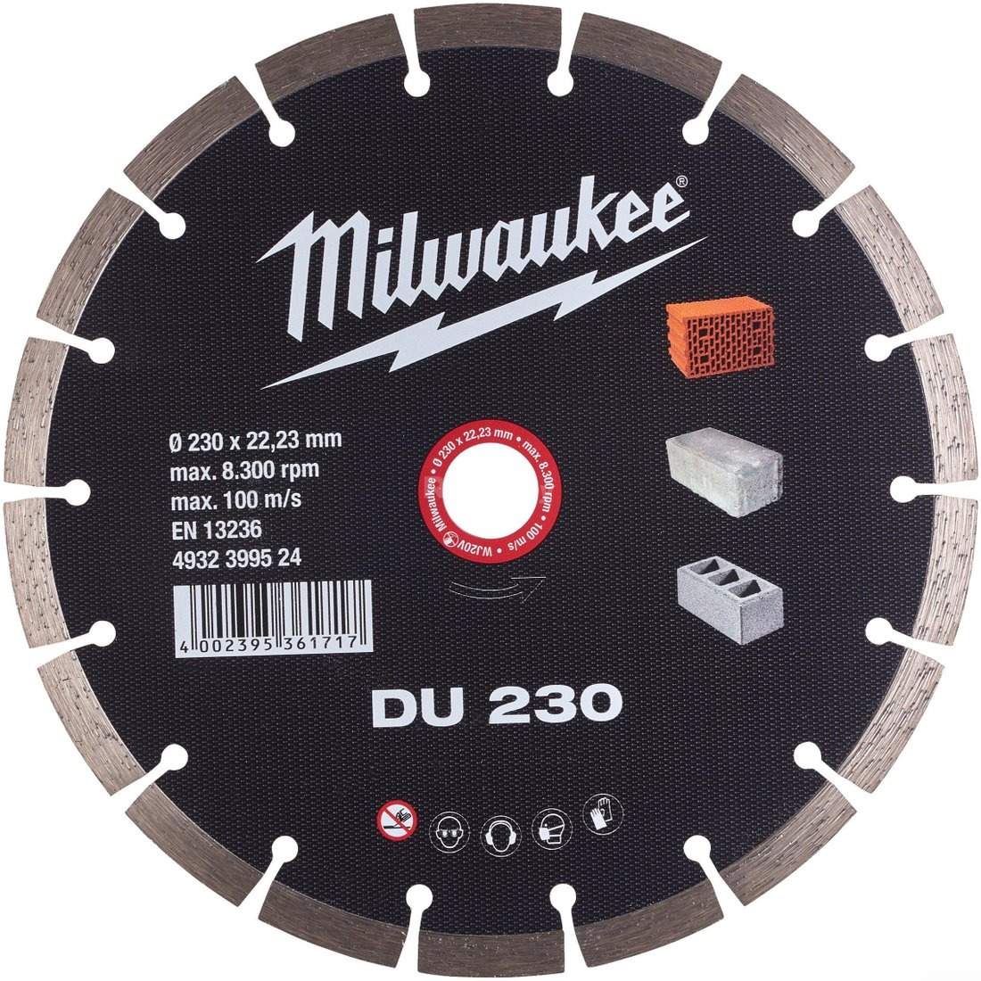 Отрезной диск алмазный Milwaukee 4932399524