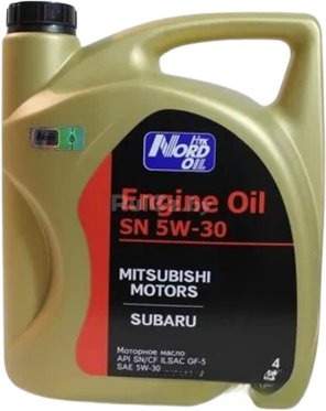 Моторное масло Nord Oil Specific Line 5W-30 Mitsubishi/Subaru 4л
