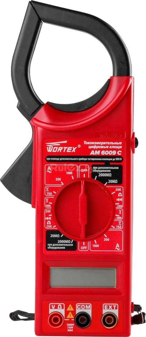 Токовые клещи Wortex AM 6009 C