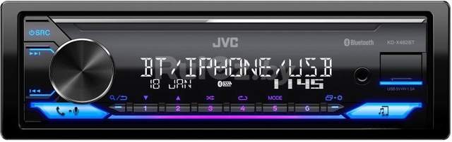 USB-магнитола JVC KD-X482BT