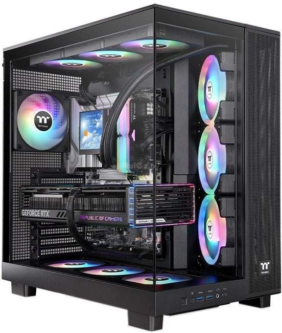 Корпус Thermaltake View 380 XL TG ARGB Black CA-11E-00M1WN-00