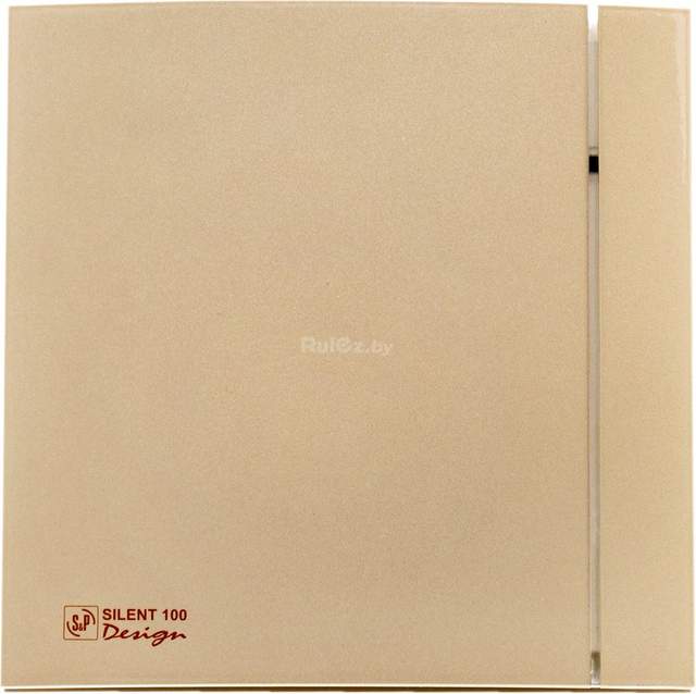 Осевой вентилятор Soler&Palau Silent-100 CHZ Champagne Design 5210402300-434300