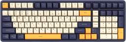 Клавиатура Ritmix RKB-602BL (синий/бежевый)