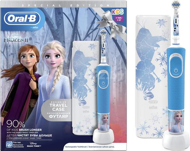Электрическая зубная щетка Oral-B Kids Frozen D100.413.2KX