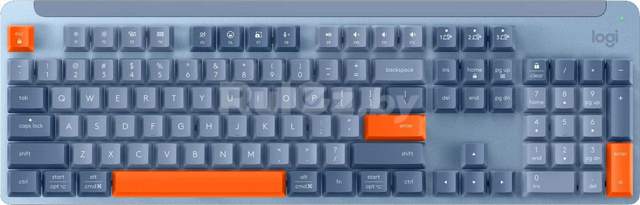 Клавиатура Logitech Signature K865 920-012186 (серо-голубой, с гравировкой)