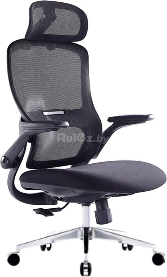 Офисное кресло SitUp Sity Black Chrome (сетка Black/Black)