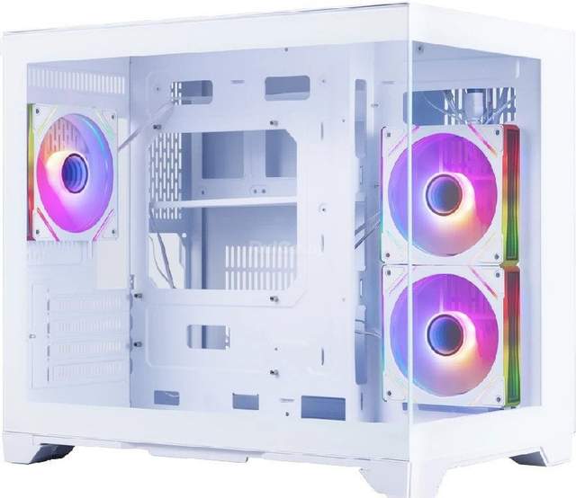 Корпус 1stPlayer Megaview MV6-TP ARGB (белый) 1stPlayer MV6-TRANSPARENT ARGB (белый)