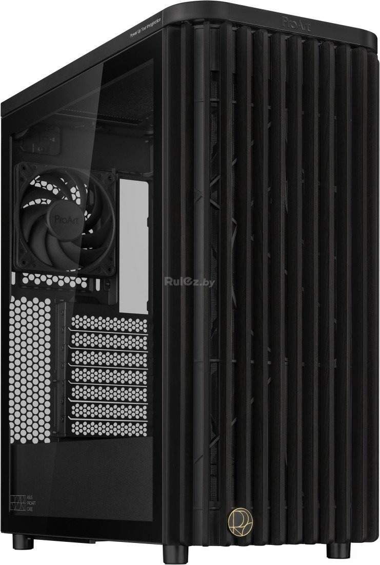 Корпус ASUS ProArt PA401 Wood Edition TG Panel (черный)