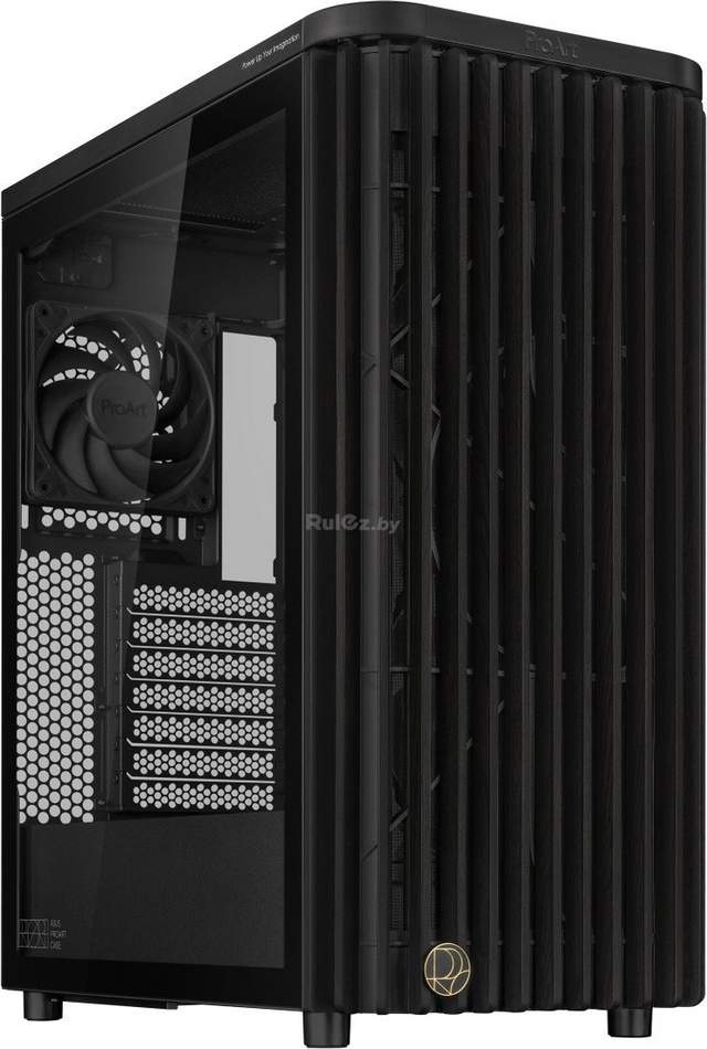 Корпус ASUS ProArt PA401 Wood Edition TG Panel (черный)