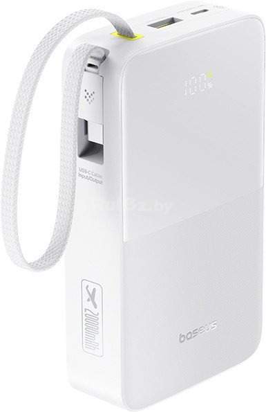 Внешний аккумулятор Baseus EnerFill FC51 Bipow2 Pro Power Bank 20000mAh (белый)