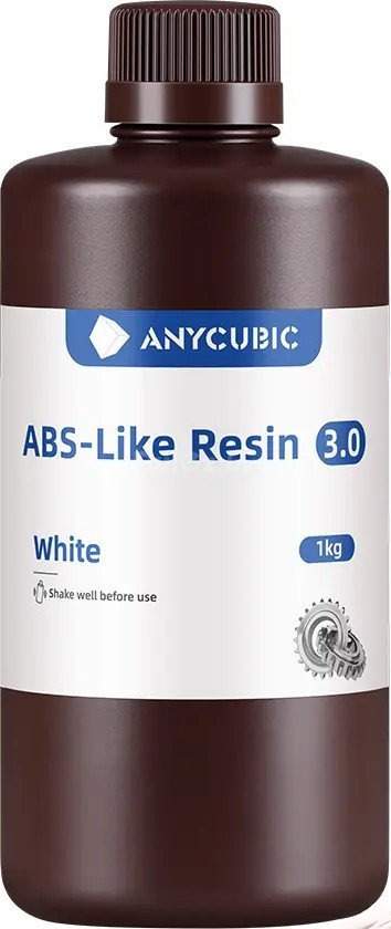 Фотополимер Anycubic ABS-Like 3.0 SABL3WH-10 (1л, белый)