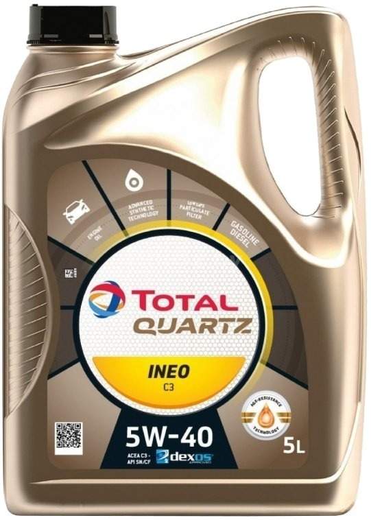 Моторное масло Total Quartz Ineo C3 5W-40 5л