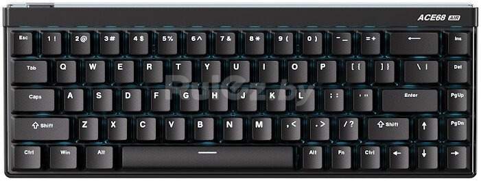 Клавиатура MCHOSE Ace 68 Air HE Aurora Black (Mount Tai Magnetic GT)