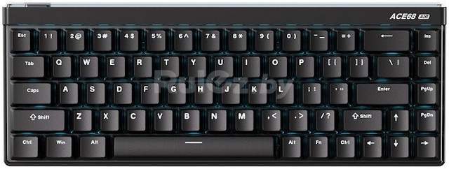 Клавиатура MCHOSE Ace 68 Air HE Aurora Black (Mount Tai Magnetic GT)